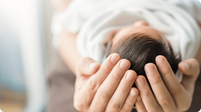 赤ちゃんの写真